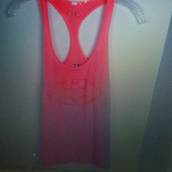 Under Armour Small Coral 🦇Batman🦇 Tank Top - Picture 2 of 6